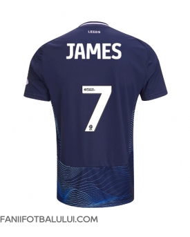 Leeds United Daniel James #7 Tricou Fotbal Replică 2024-25 Barbati Treilea